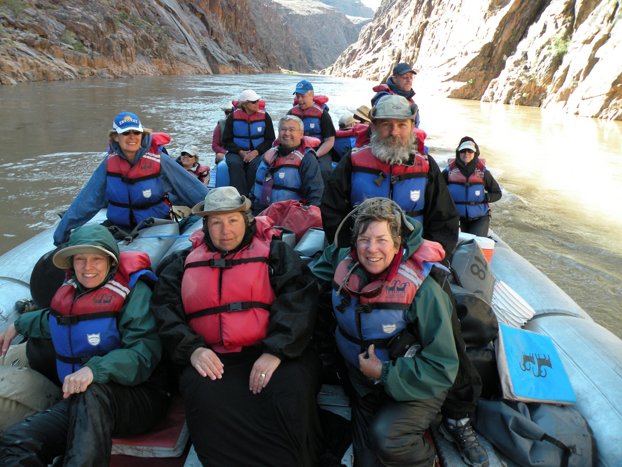 Dem. rafting Grand Canyon